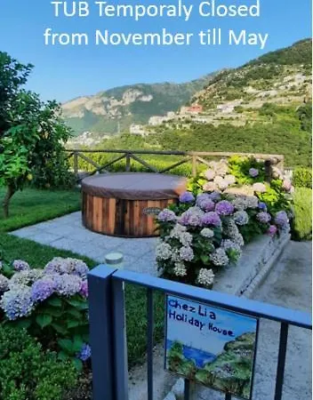 Chez Lia - Private Garden And Tub, Sea View Close To Eva And Cimbrone, Apartment *